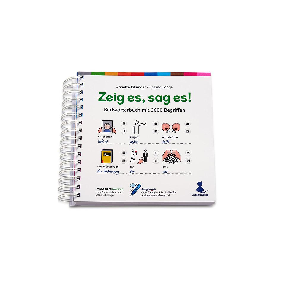 Bildwörterbuch "Zeig es, sag es" für Anybook Pro reader